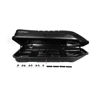 Coffre de toit EuroCap noir (450 L) photo 2