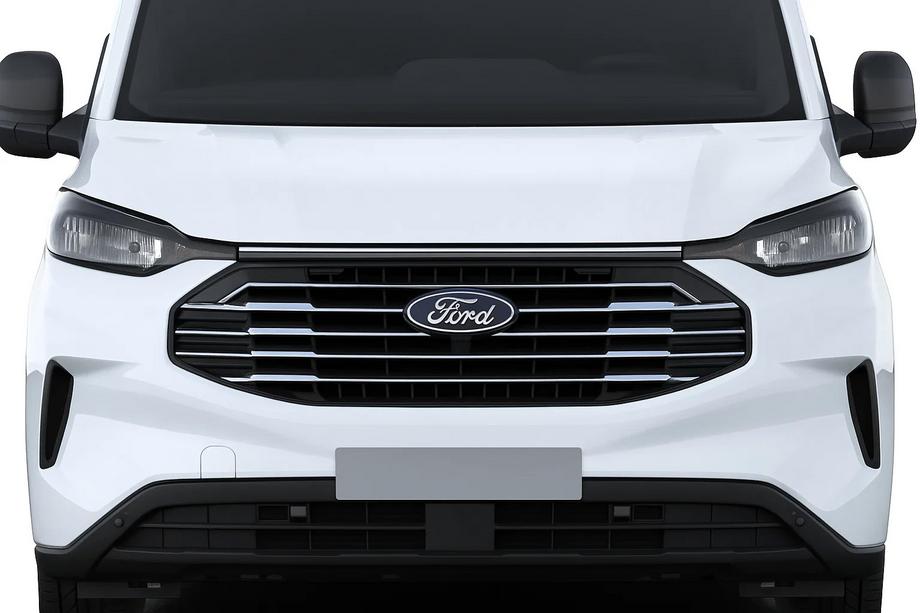 Ford Custom 2023- Couvre-Calandre Chromés (Acier Inoxydable) Image