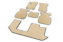 Fiat Freemont 2011-2016 Tapis de sol EVA (3 Rangées, Beige) photo 2