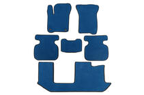 Fiat Freemont 2011-2016 Tapis de sol EVA (3 Rangées, Bleu) photo 1