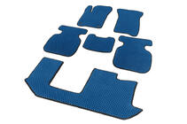 Fiat Freemont 2011-2016 Tapis de sol EVA (3 Rangées, Bleu) photo 2