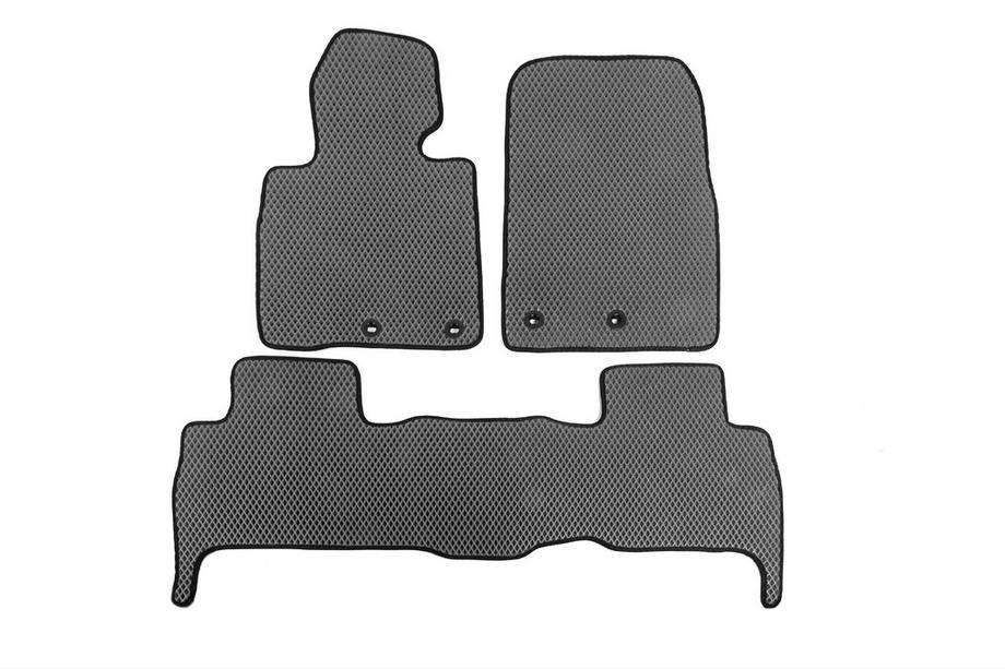 Lexus LX570/450d 2008-2022 Tapis de sol en polyuréthane EVA V-2 (2012-2021, Gris) Image