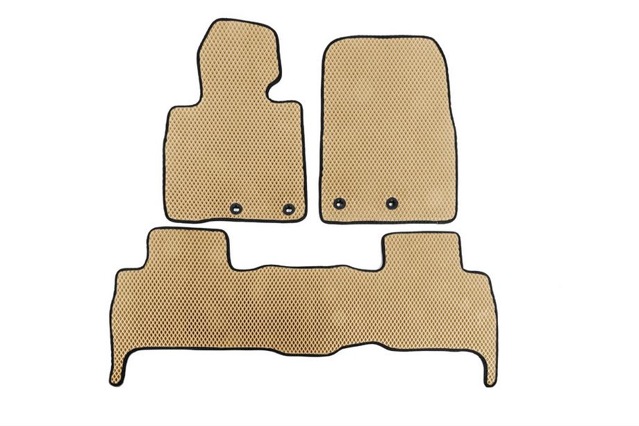 Toyota Land Cruiser 200 2007-2021 Tapis de sol EVA V-2 (2012-2021, Beige) Image