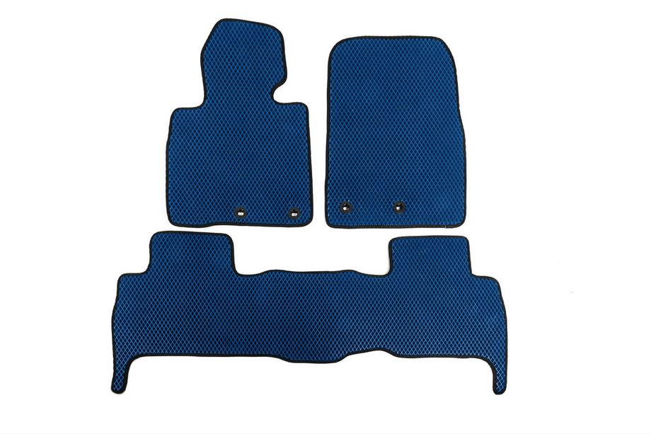 Toyota Land Cruiser 200 2007-2021 Tapis de sol EVA V-2 (2012-2021, Bleu) Image
