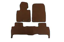 Toyota Land Cruiser 200 2007-2021 Tapis de sol EVA V-2 en polyuréthane (2012-2021, Marron) photo 1