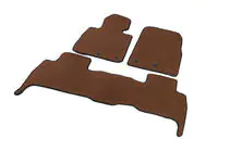 Toyota Land Cruiser 200 2007-2021 Tapis de sol EVA V-2 en polyuréthane (2012-2021, Marron) photo 2