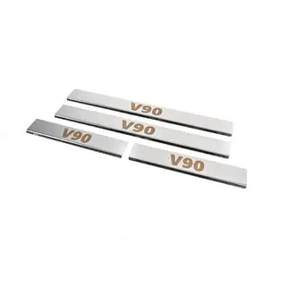 Seuils de porte Carmos (4 pcs, inox) photo 2
