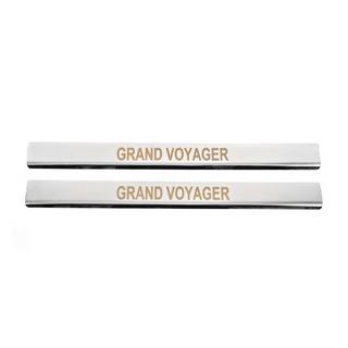Seuils de porte Carmos (2 pcs, inox) photo 1