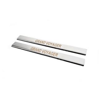 Seuils de porte Carmos (2 pcs, inox) photo 2