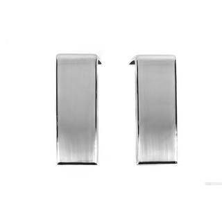 Inserts en acier inoxydable pour pare-chocs (2 pcs, AMG) Mercedes G сlass W463 1990-2018 photo 3