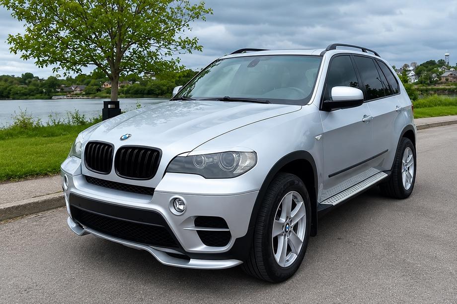 BMW X5 E70 2007-2013 Lame de pare-chocs avant (2010-2013, apprêtée pour peinture) Image
