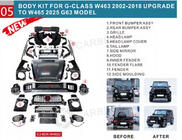 Mercedes G class W463 1990-2018 Kit carrosserie facelift vers W465 2025 G63 photo 78