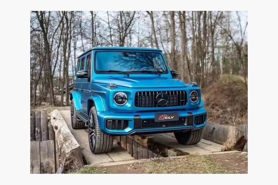 Mercedes G class W463 2018-2024 Pare-chocs avant W465-Look (pour G63) Image