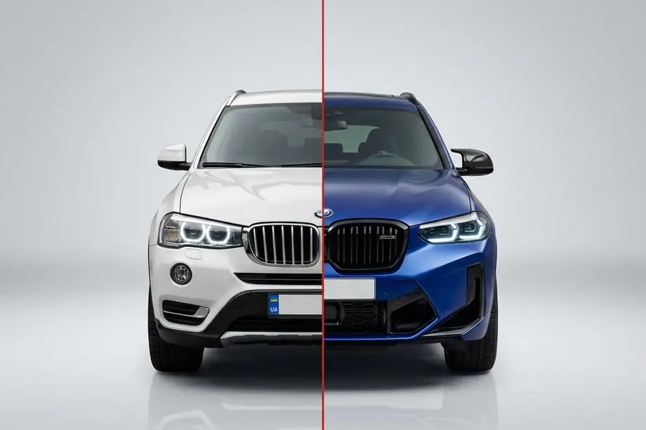BMW X3 F25 2011-2018 Kit restylage vers X3M F97 2024 Photo 1