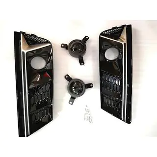 Grilles de feux antibrouillard avec antibrouillards RS-Style (2015-2019, 2 pcs, Noir) photo 2