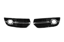 Audi Q5 2008-2017 Grilles d'antibrouillards RS-Style (2008-2012, 2 pcs, noir avec chrome) photo 1