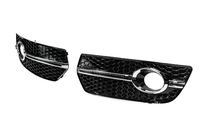 Audi Q5 2008-2017 Grilles d'antibrouillards RS-Style (2008-2012, 2 pcs, noir avec chrome) photo 2