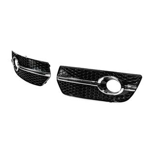Grilles d'antibrouillards RS-Style (2008-2012, 2 pcs, noir avec chrome) Audi Q5 2008-2017 photo 2