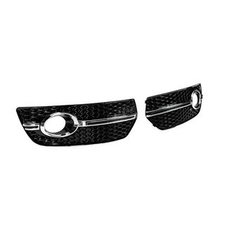 Grilles d'antibrouillards RS-Style (2008-2012, 2 pcs, noir avec chrome) Audi Q5 2008-2017 photo 3
