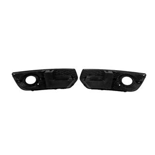 Grilles d'antibrouillards RS-Style (2008-2012, 2 pcs, noir avec chrome) Audi Q5 2008-2017 photo 4