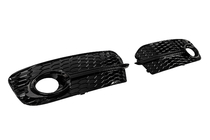 Audi Q5 2008-2017 Grilles de phares antibrouillard RS-Style (2013-2017, 2 pcs, Noir) photo 3