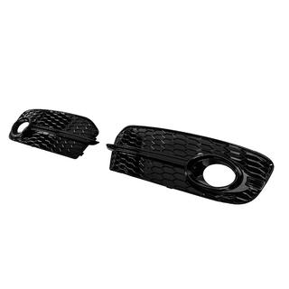 Grilles de phares antibrouillard RS-Style (2013-2017, 2 pcs, Noir) Audi Q5 2008-2017 photo 2