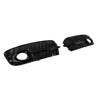 Grilles de phares antibrouillard RS-Style (2013-2017, 2 pcs, Noir) Audi Q5 2008-2017 photo 3