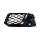 Audi Q5 2017-2025 Grilles de phares antibrouillard avec antibrouillard RS-Style (2017-2020, 2 pcs, Noir) photo 3