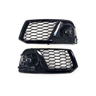 Grilles de phares antibrouillard avec antibrouillard RS-Style (2017-2020, 2 pcs, Noir) photo 1