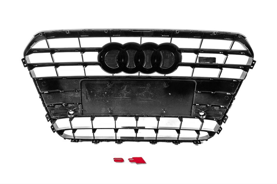 Audi A6 C7 2011–2018 Calandre avant noire avec cadre noir S-Style (2011-2014) Photo 4