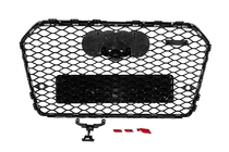 Audi A6 C7 2011-2017 Calandre avant noire RS-style (2014-2017) photo 4
