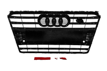 Audi A7 2010-2018 Calandre avant S-Style (2010-2014, noire avec chrome) photo 4