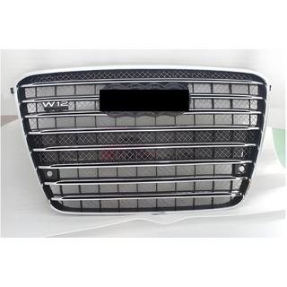 Calandre avant (2010-2013, noire avec chrome) Audi A8 2010-2018 photo 1