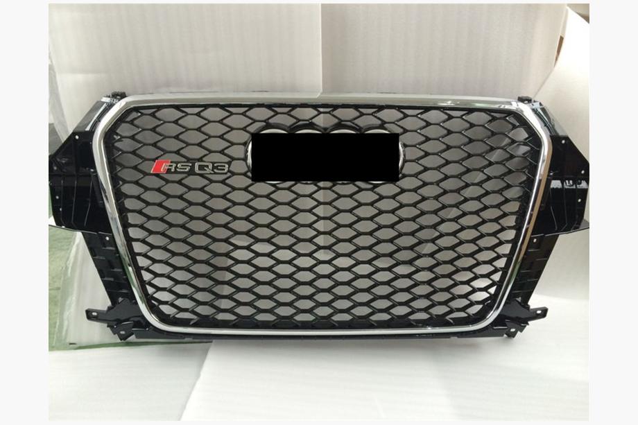 Audi Q3 2011-2019 Calandre avant RSQ-Style (2011-2015, noire avec chrome) Image