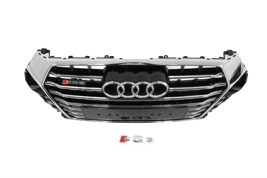 Audi Q3 2011-2019 Calandre Avant RSQ-Style (2015-2019, noir avec chrome) Photo 4