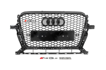 Audi Q5 2008-2017 Calandre avant RSQ-Style avec logo Quattro (2012-2017, noir) photo 1
