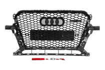 Audi Q5 2008-2017 Calandre avant RSQ-Style avec logo Quattro (2012-2017, noir) photo 4