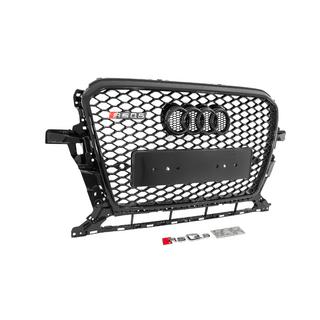 Calandre avant RSQ-Style avec logo Quattro (2012-2017, noir) photo 3