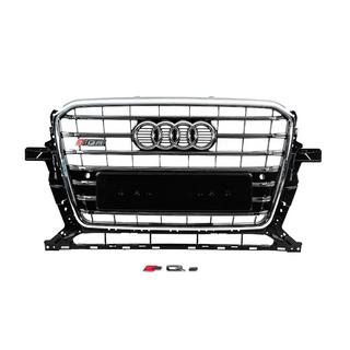 Calandre avant SQ-Style (2012-2017, noire avec chrome) Audi Q5 2008-2017 photo 1
