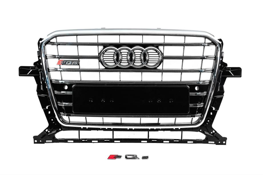 Audi Q5 2008-2017 Calandre avant SQ-Style (2012-2017, noire avec chrome) Image