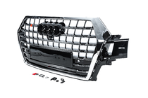 Audi Q7 2015–2026 Calandre avant SQ7-Style (2015-2019, noire avec chrome) photo 2