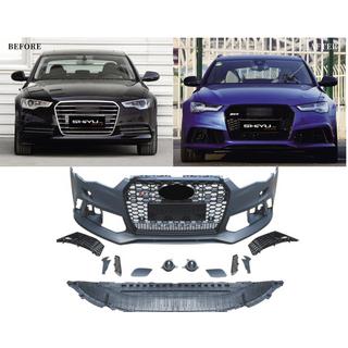 Pare-chocs avant avec calandre noire RS6-Style (2014–2017) photo 2