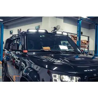 Visière de pare-brise avec 4 LED Land Rover Defender 2019- photo 1