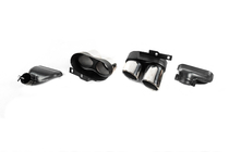 Audi A6 C8 2018–2025 Diffuseur arrière avec embouts d’échappement S-Style Silver (pour S / S-Line) photo 9