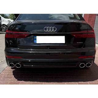 Diffuseur arrière avec sorties S-Style (pour S / S-Line) Audi A6 C8 2018–2025 photo 1