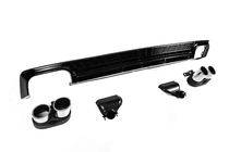 Audi A6 C8 2018–2025 Diffuseur arrière avec embouts S-Style (pour Base) photo 3