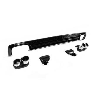 Diffuseur arrière avec embouts S-Style (pour Base) Audi A6 C8 2018–2025 photo 3