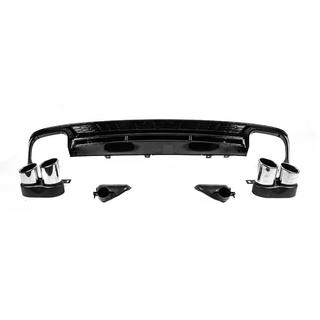 Diffuseur arrière avec embouts S-Style (pour Base) Audi A6 C8 2018–2025 photo 4