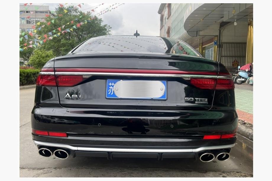 Audi A8 2018- Diffuseur Arrière avec Sorties S-Style (2022+) Image