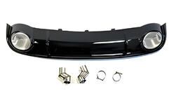 Audi A4 B8 2007-2015 Diffuseur Arrière avec Sorties d'Échappement RS-Style (2007-2011) photo 1